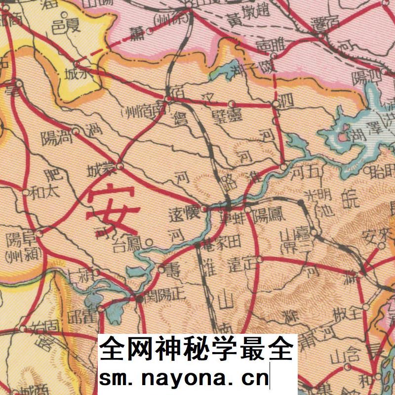 【舆图】1941年民国新地图 民国30年分省行政版图