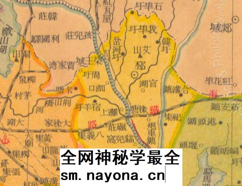 M102 民国时期江苏分县新图 江苏省电子版老地图 高清图片素材JPG