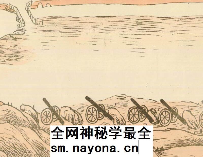 【舆图】清末德占期1898年青岛鸟瞰地图 非实物电子图片
