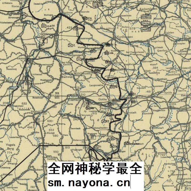 【舆图】二战西线诺曼底至柏林每日态势图338幅 44年6月-45年12月