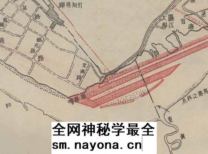 民国1924年上海黄浦指南地图 上海市老地图高清JPG