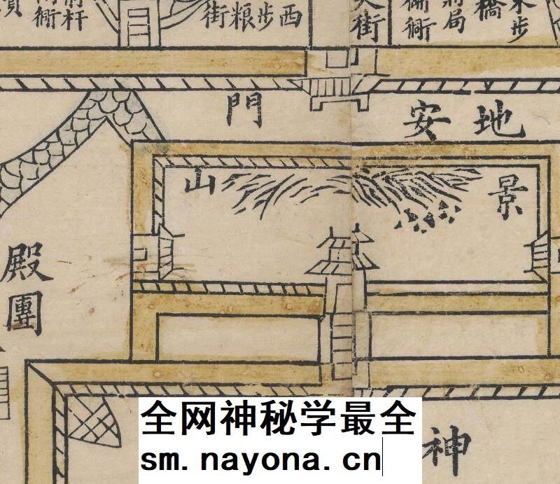 1750年乾隆京师全图 清朝时期北京老地图 历史资料 乾隆15年