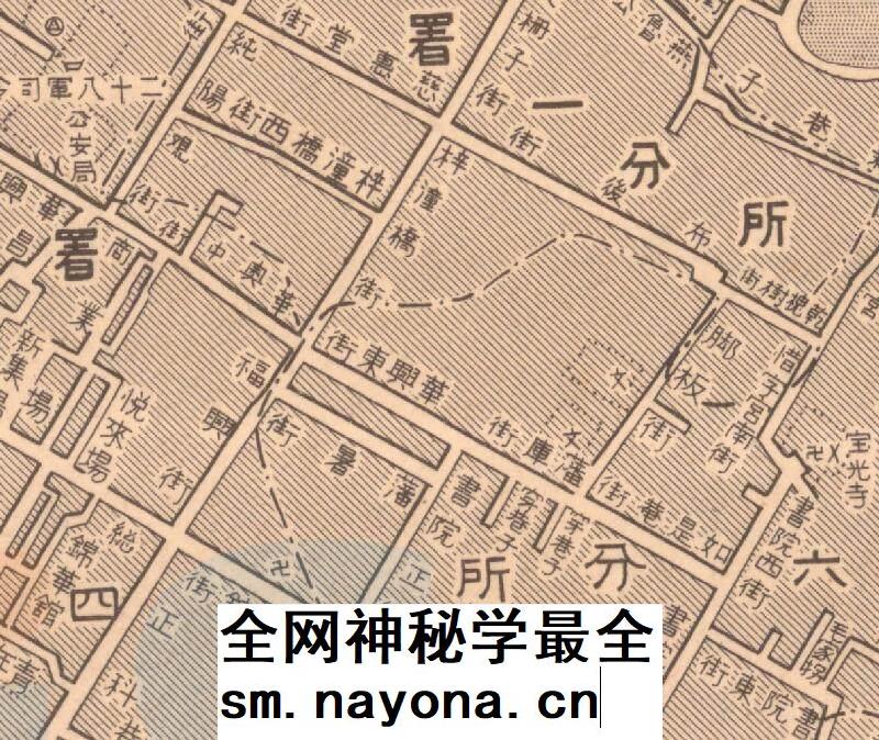 【舆图】日陆测绘制 1938年成都市街图 成都市老地图 民国27年