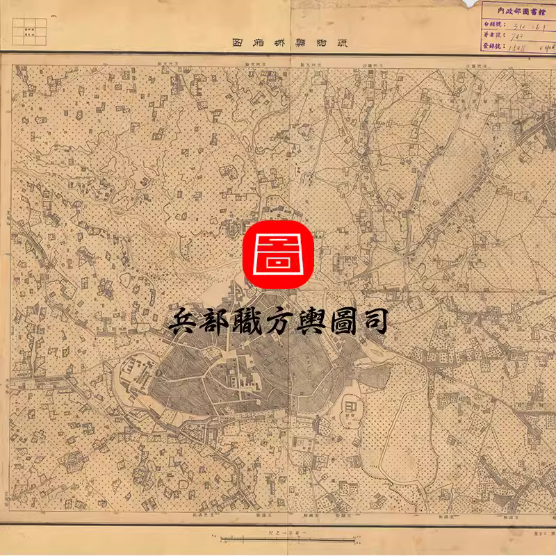 11张 民国36年 1947年1:1万新疆重要城市地形图 电子图片 主图 11张 民国36年 1947年1:1万新疆重要城市地形图 电子图片 主图