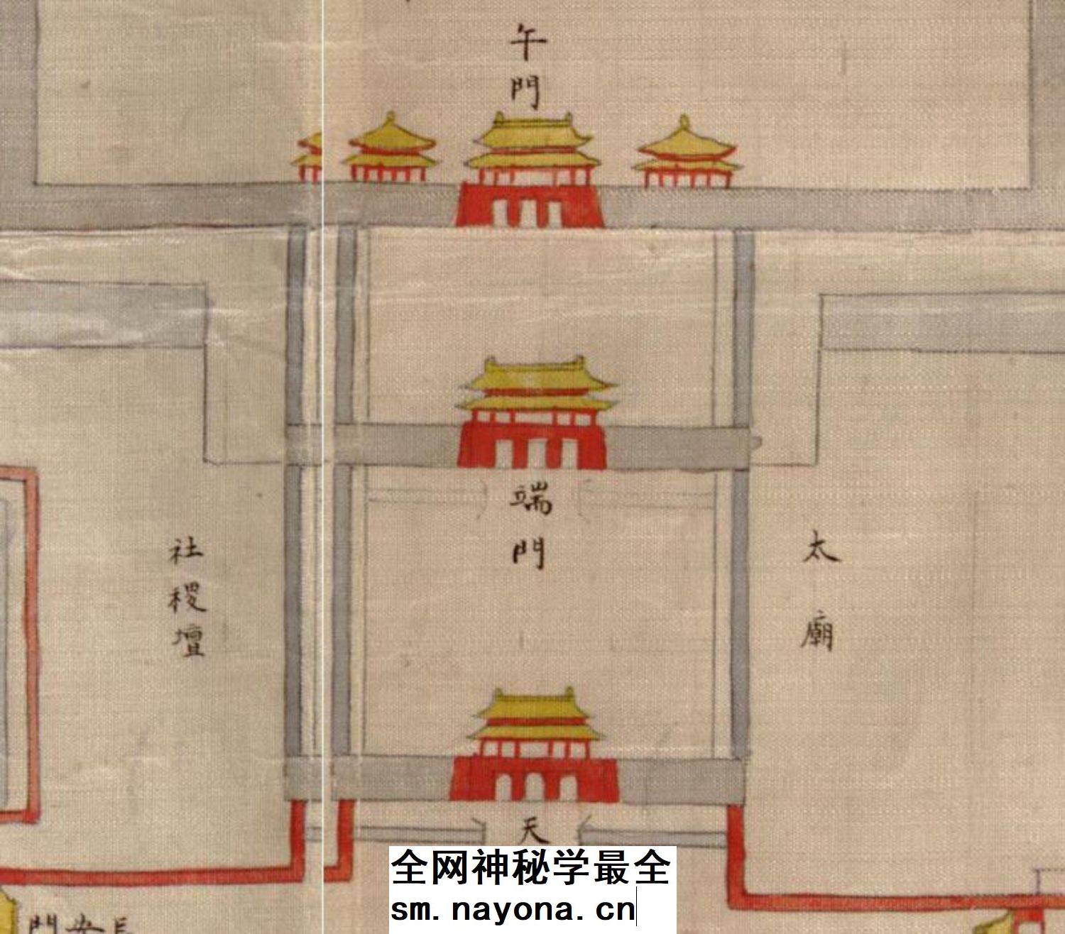 【舆图】1900年京师九城全图老北京地图历史地理资料高清图片素材