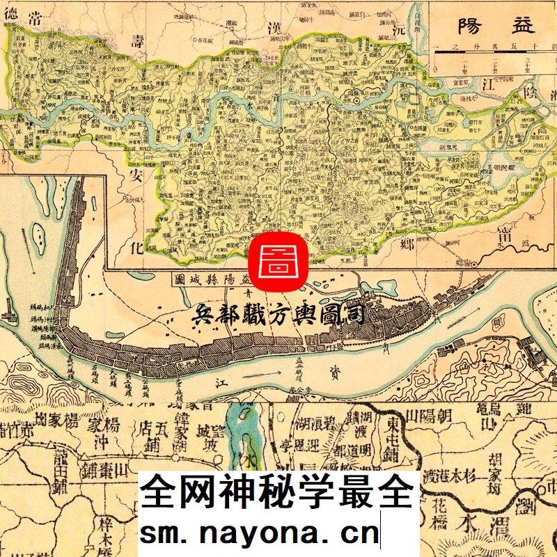 【舆图】35张JPG民国湖南省各县详细图（1928年）