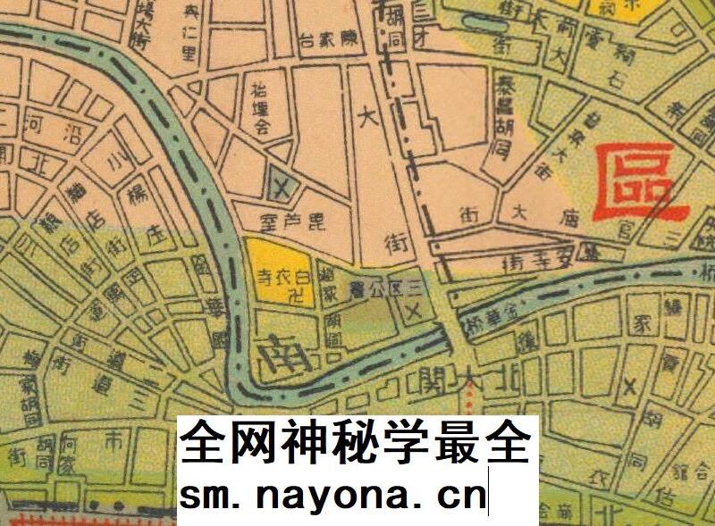 【舆图】1947年前天津老地图电子高清图片素材jpg历史地理资料