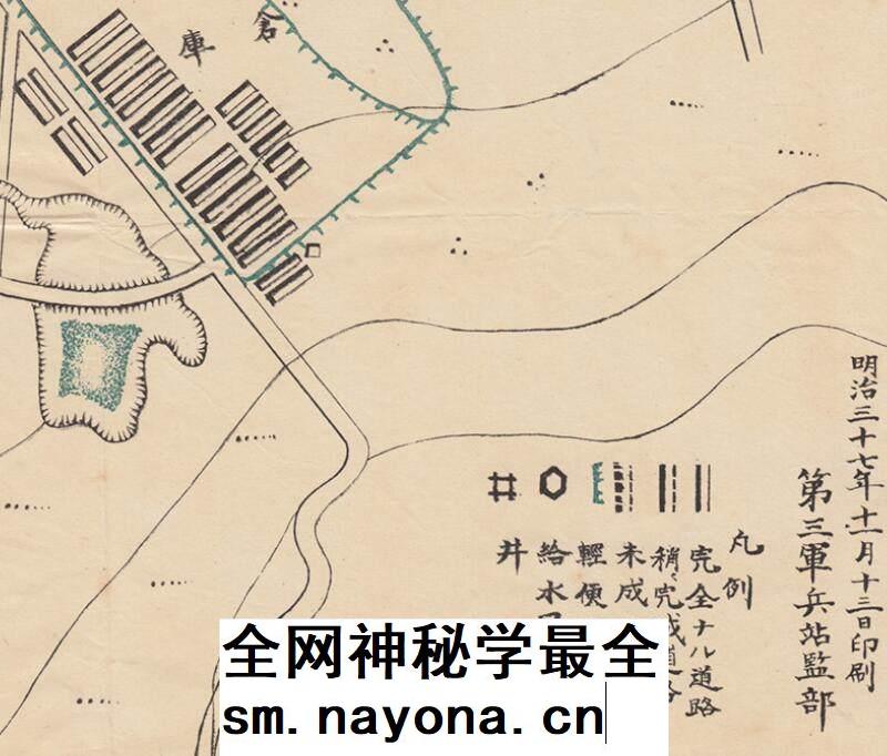 【舆图】1904年大连老地图青泥洼市街全图高清图片 电子版地图jpg