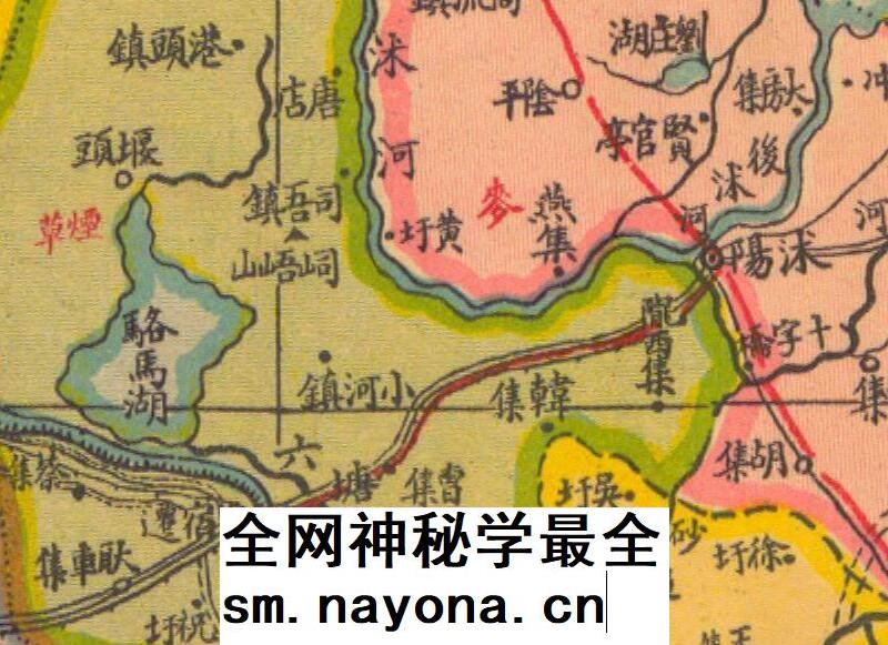 【舆图】1927年江苏明细地图 民国16年江苏老地图 电子图片