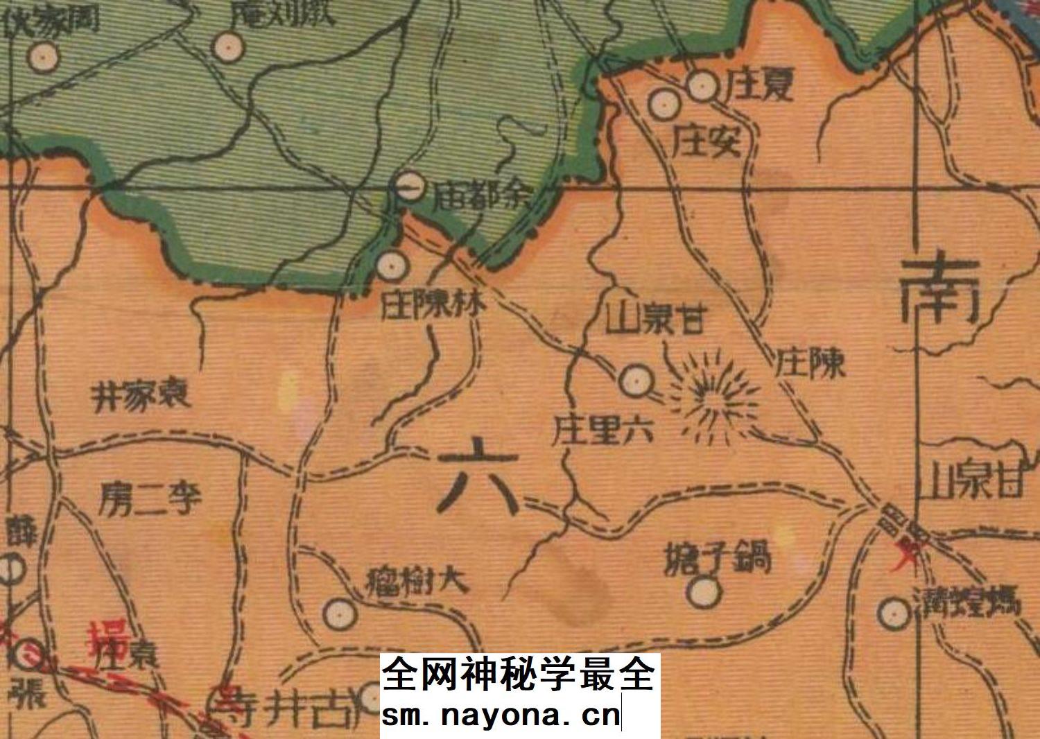 【舆图】1931年新体江都县明细图扬州市江都区老地图电子图片高清