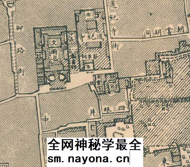 【舆图】民国4年1915年洛阳城内及四关图 洛阳及周边地区老地图