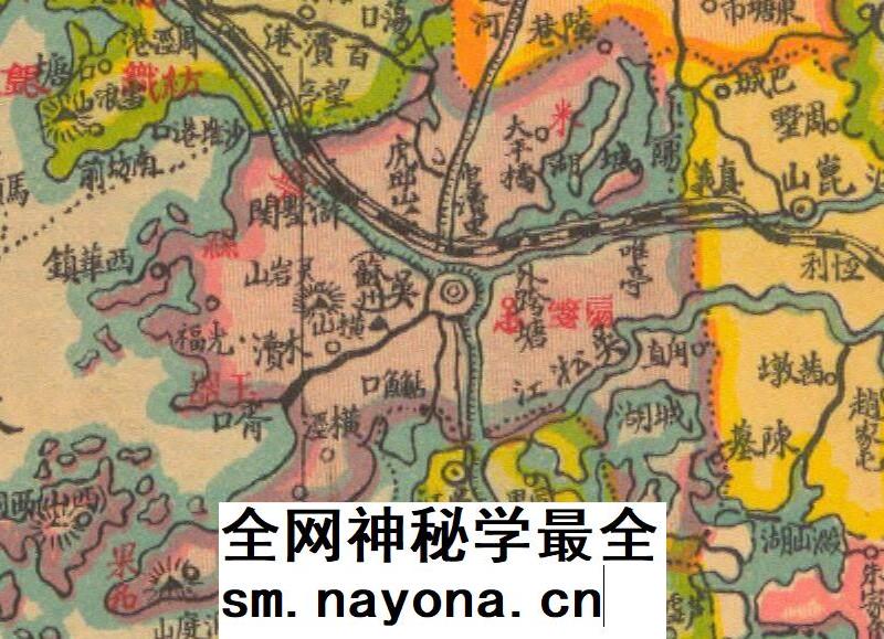 【舆图】1927年江苏明细地图 民国16年江苏老地图 电子图片