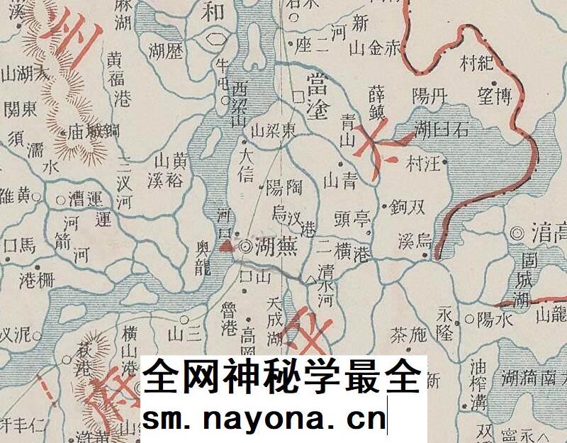 1905年清朝安徽省电子版老地图高清图片jpg地理资料大清帝国全图
