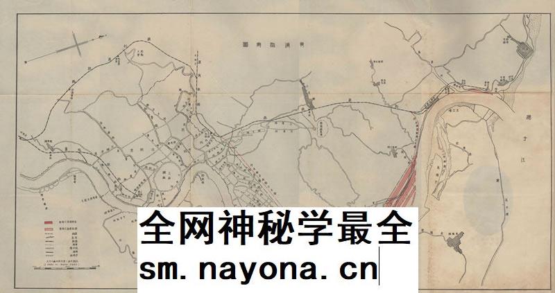 民国1924年上海黄浦指南地图 上海市老地图高清JPG