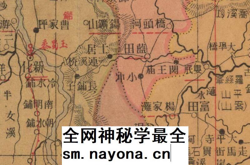 民国期间湖南明细地图电子版老地图高清图片素材jpg素材资料