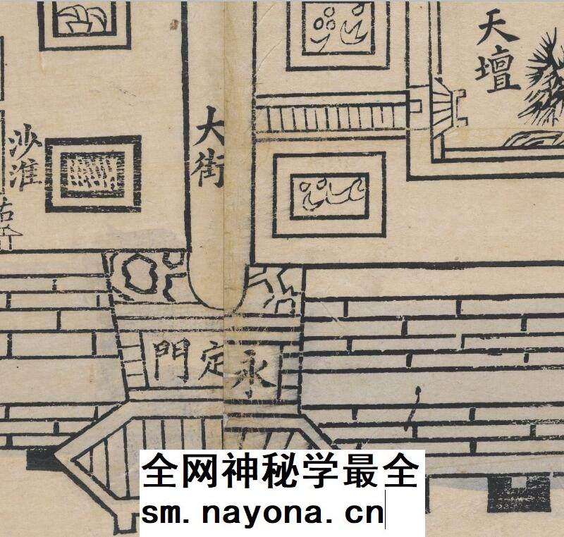 1750年乾隆京师全图 清朝时期北京老地图 历史资料 乾隆15年