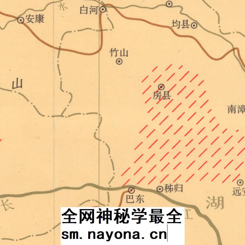 【舆图】 非实物 中国工农红军长征路线图1934年8月-1936年10月