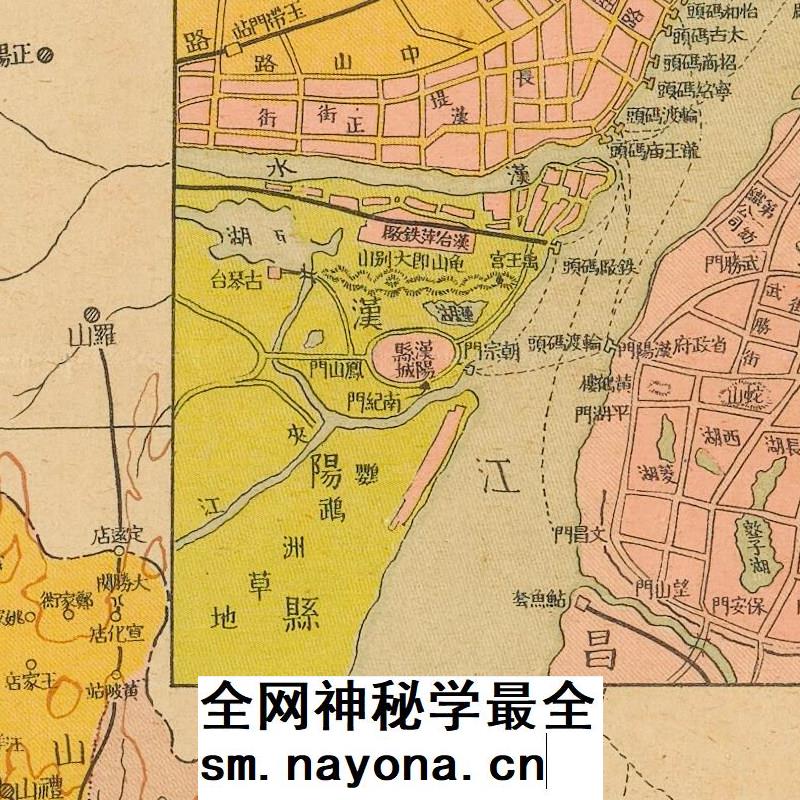 【舆图】民国25-26年 1936-1937年湖北明细分县老地图 电子图片