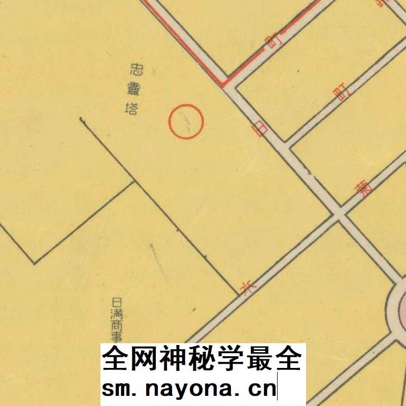 【舆图】日绘 民国1939年辽阳市街全图 辽阳市老地图 电子图片