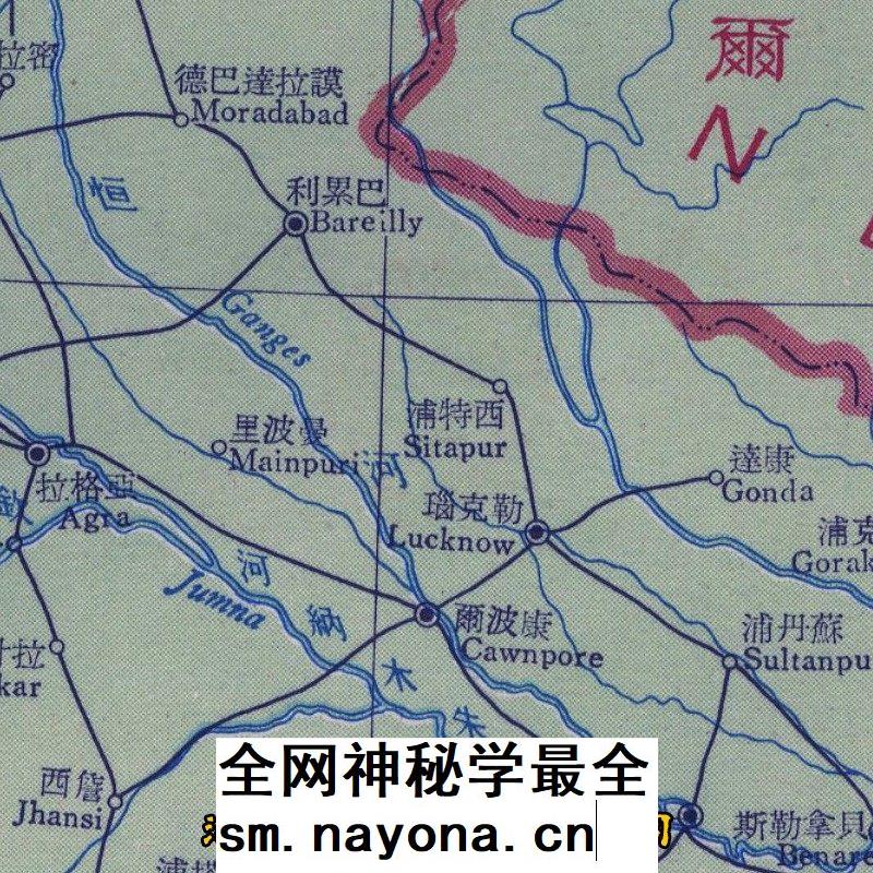 JPG台湾版1959年中国各省地形河流地貌人文交通图集（200余张）