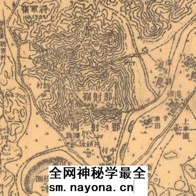 标清694张民国广东省电子版老地图1比5万等高线地形图高清图片jpg