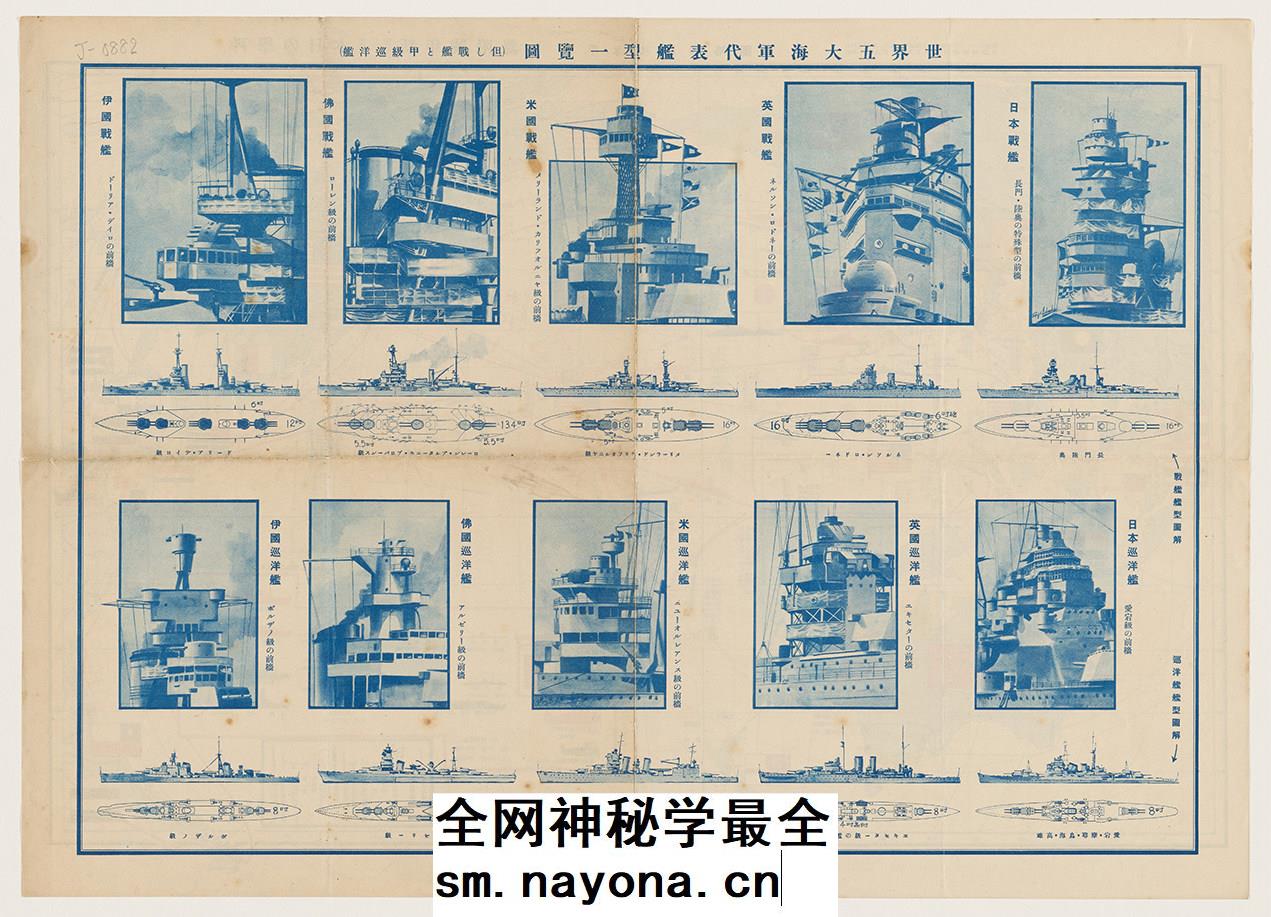 【舆图】1935年二战 日绘太平洋战争攻防战略图纸