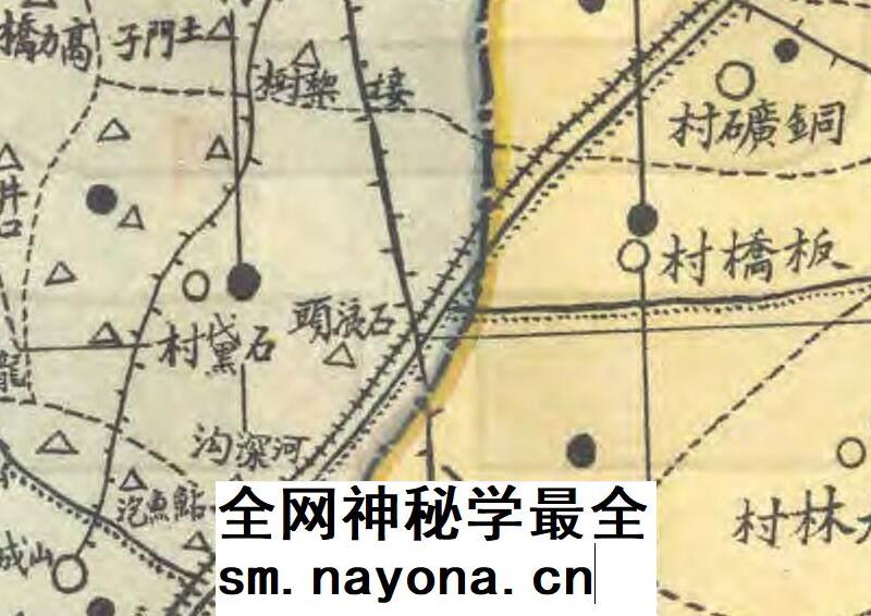 民国1931年东港市全图电子版老地图 高清图片JPG历史变迁资料