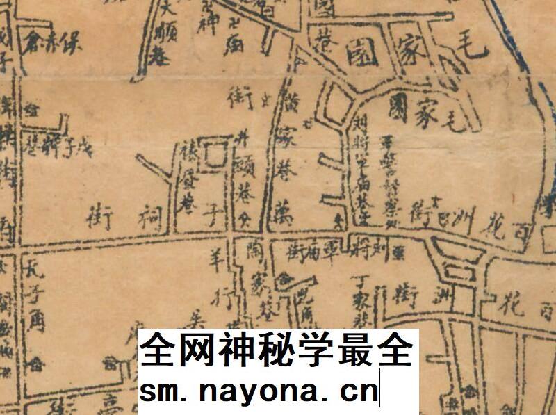 【舆图】1926年南昌江西省城内外全图 民国15年南昌老地图 jpg