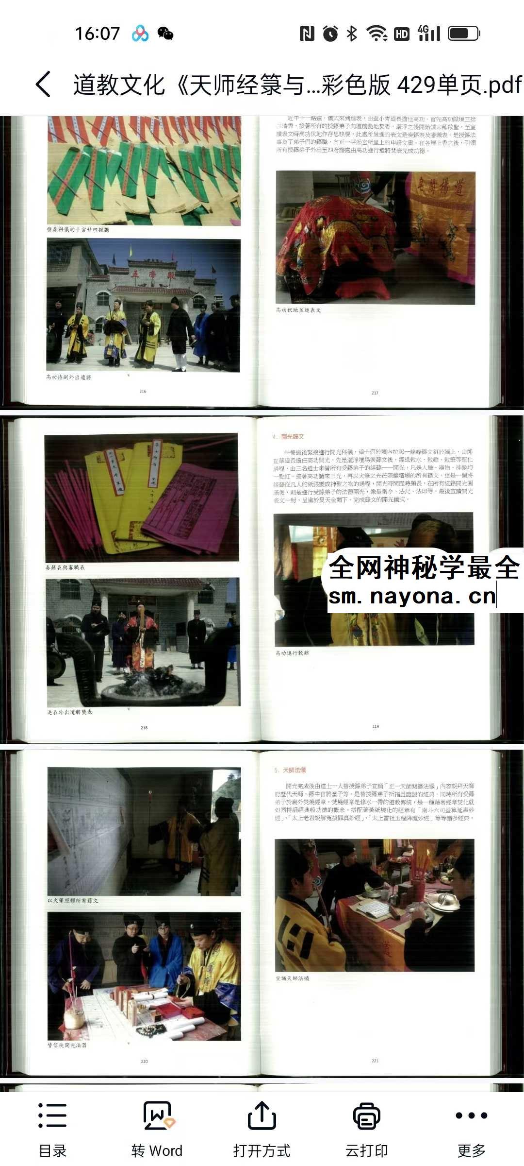 道教文化《天师经箓与仪式》429页 彩色版