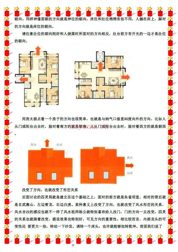 无风道《一宅断阴阳法、阳宅绝学》426页 堪舆阳宅 第5张