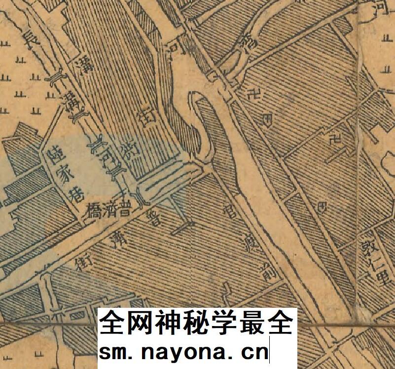 1947年《无锡县城市图》