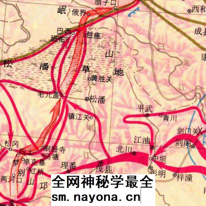 【舆图】1927-1937年土地革命战争时期各大战役示意图61张jpg