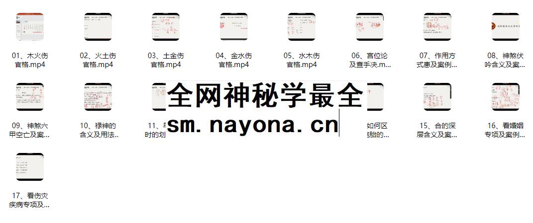 2512316 四柱八字学进阶班插图