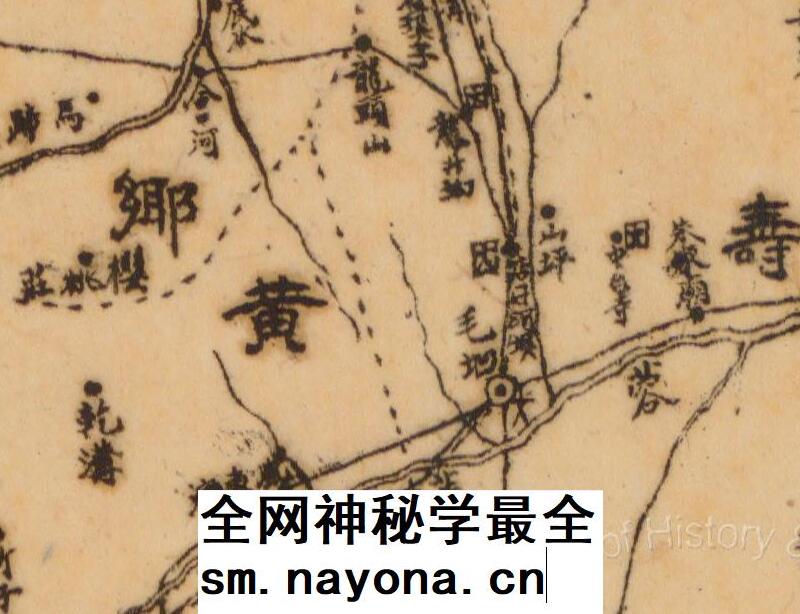 民国贵州《绥阳县县图》