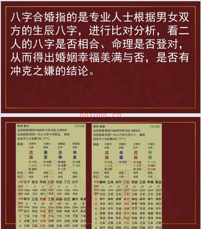 夏光明团队罗靖皓 德皓《合婚姻缘门》讲义48页.PDF电子版