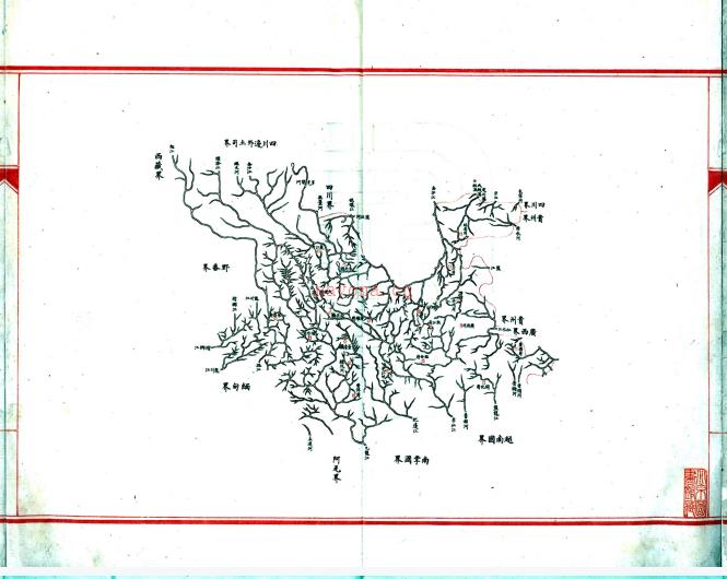 云南省全图(□)□□编绘 清末刻本 PDF 下载 | 西南地区 | 县志下载 | 中国地方史志网