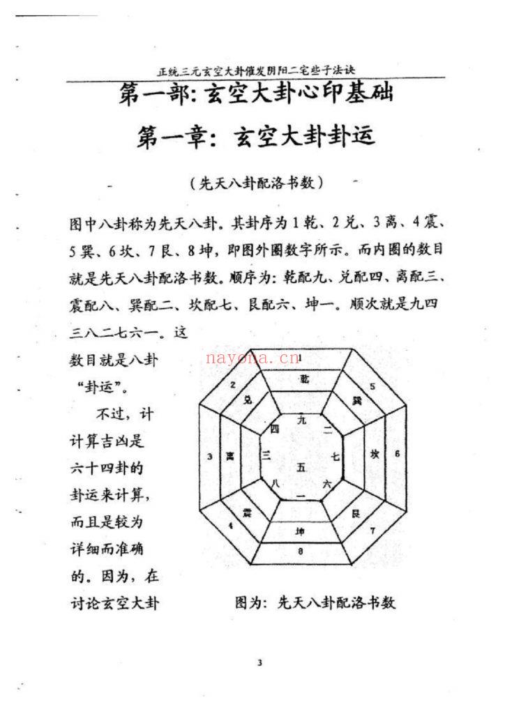 《正统三元玄空大卦催发阴阳二宅些子法诀》9