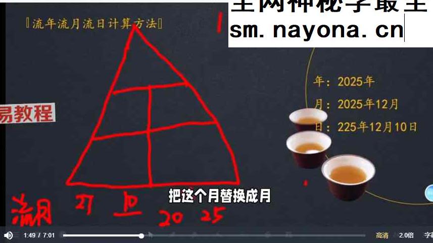 李伟英数字心理学视频72集