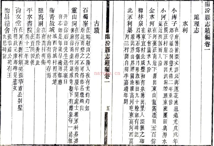 临汾县志续编：[民国]：8卷，首1卷，末1卷(清)潘如海修 1912年 补刻本  PDF下载 | 西北地区 | 县志下载 | 中国地方史志网