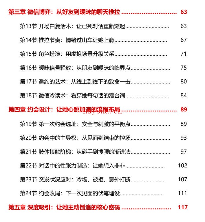 《PUA把妹：从0到1上手手册》