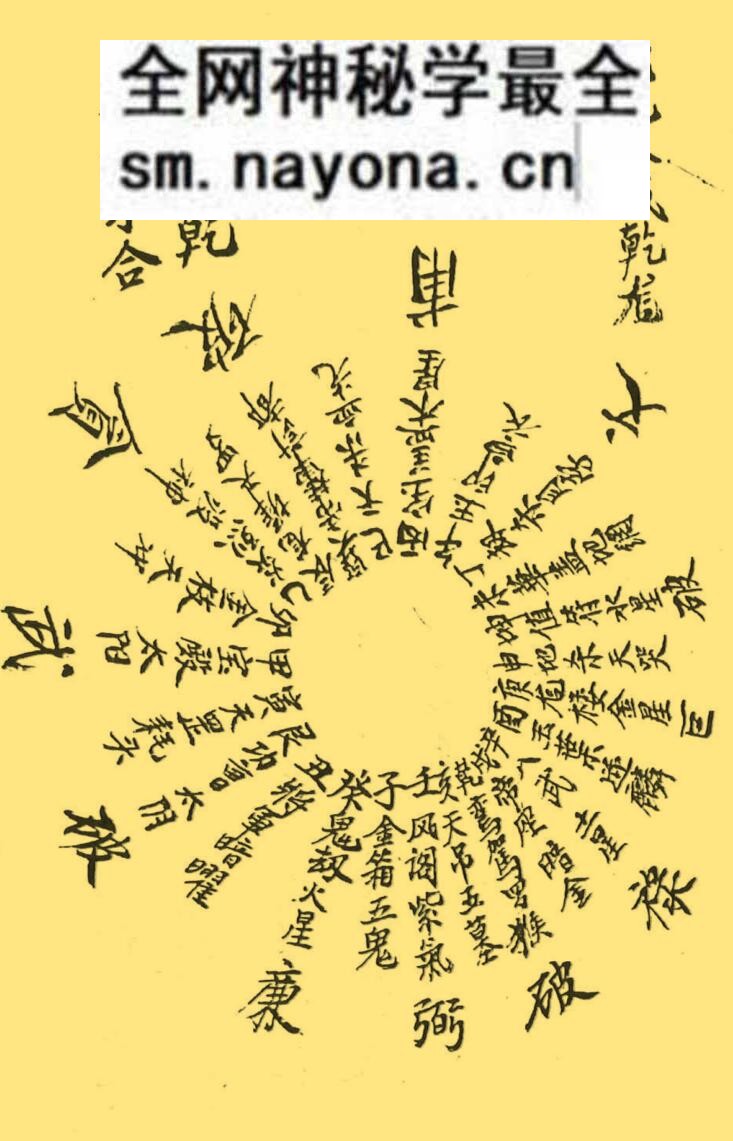 风水古籍《杨公宝照秘本》