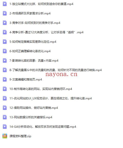 亿级·独立站运营干货：全面提升网站·转化率超过4%，轻松大卖 用数据说话【Aa-0035】