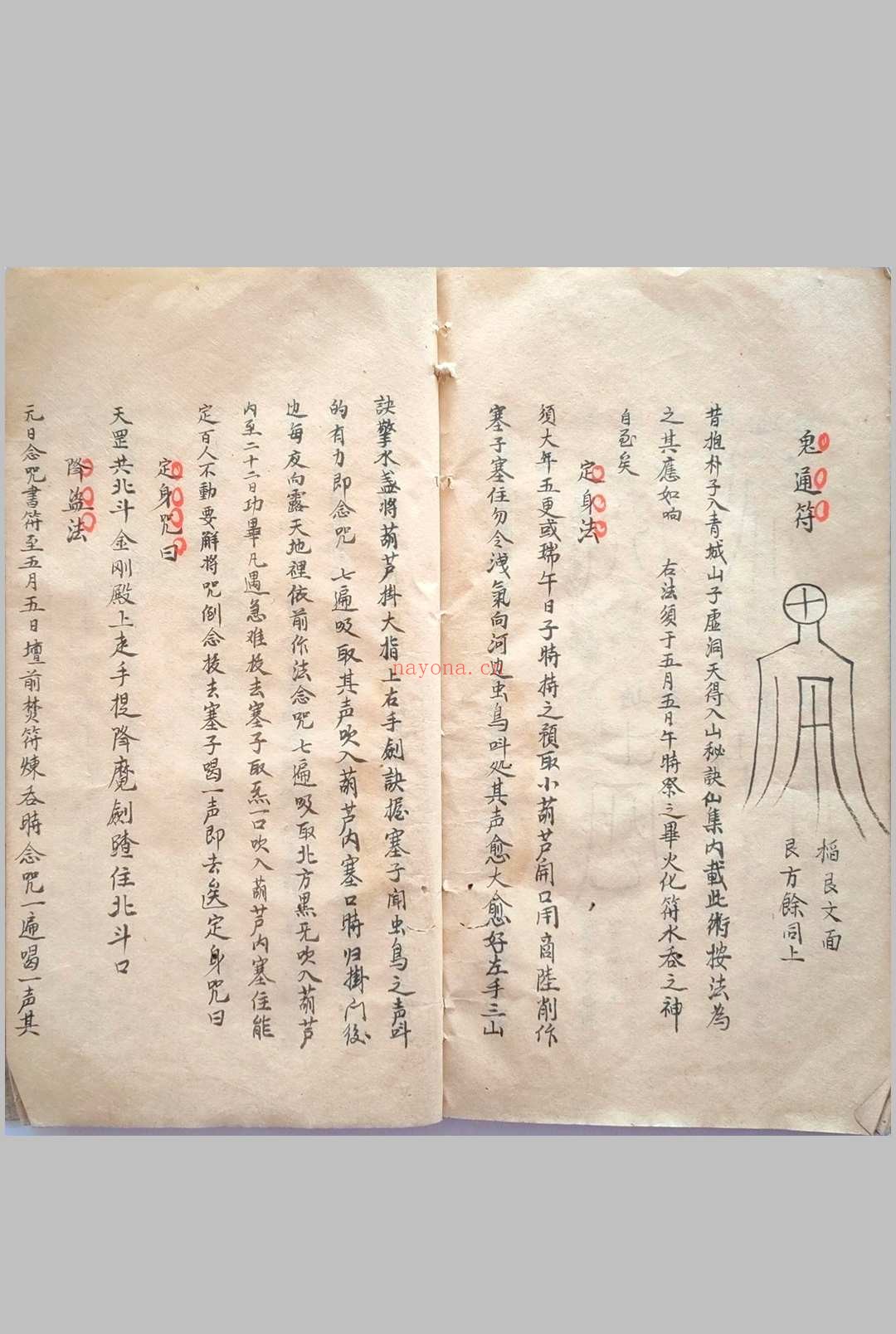 耳报法
