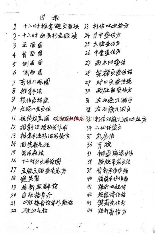 峨眉山绝密中医伤科秘传