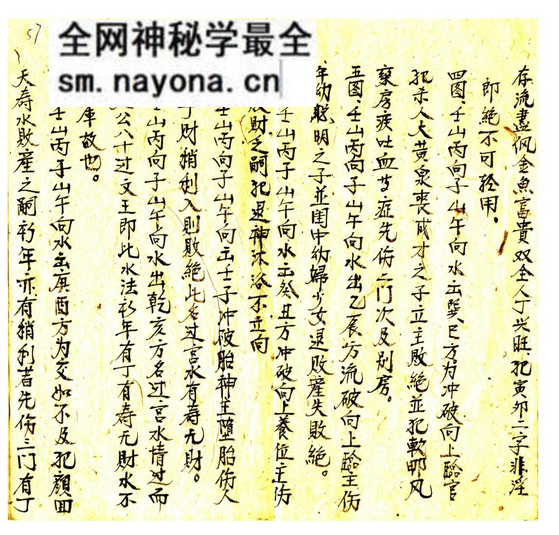 《地理大全》水法