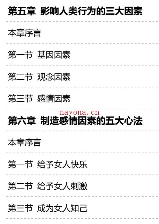 情场迷惑论