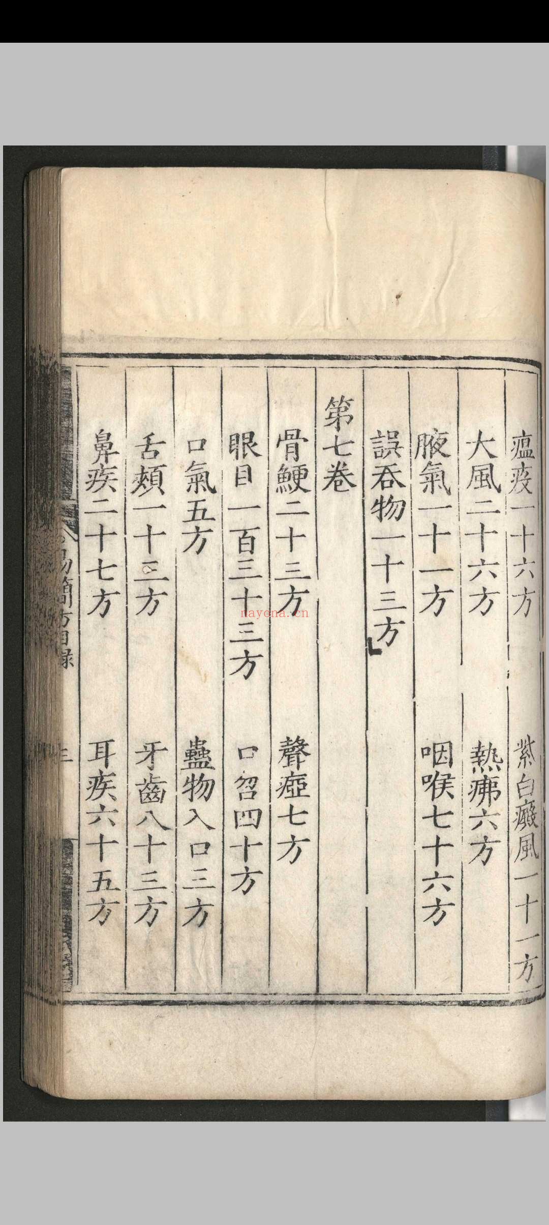 卫生易简方.十二卷.附录.一卷.胡濙.明宣德二年