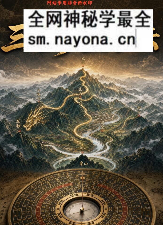 《三合罗盘水法》