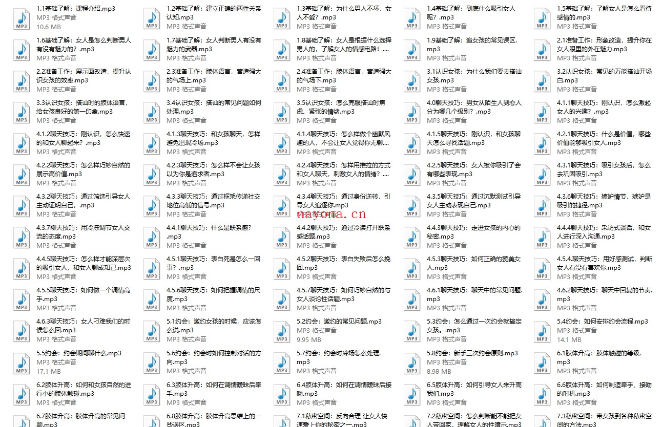 雅痞情感系列《雅痞学员课》