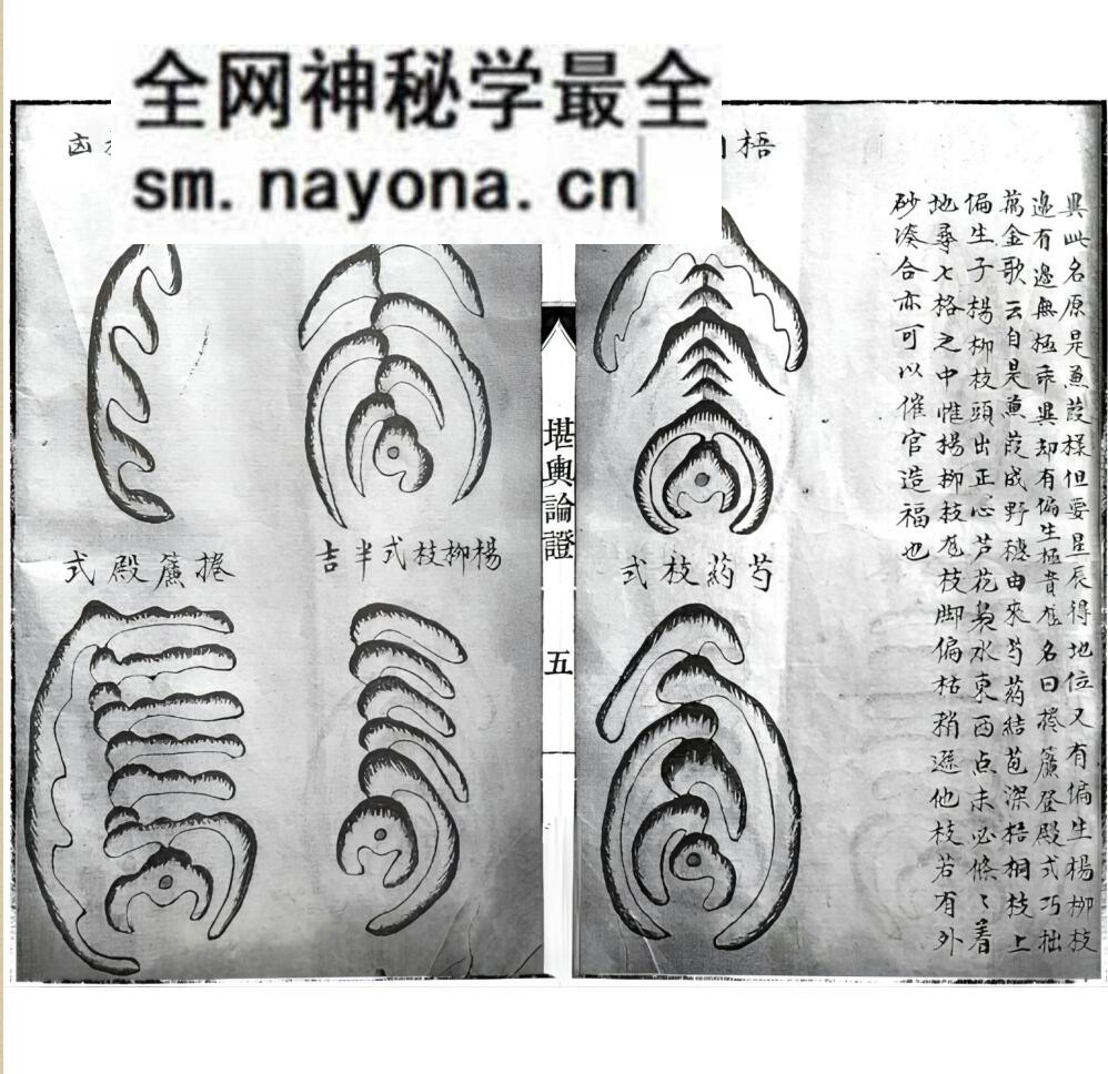 《堪舆穴法秘本》